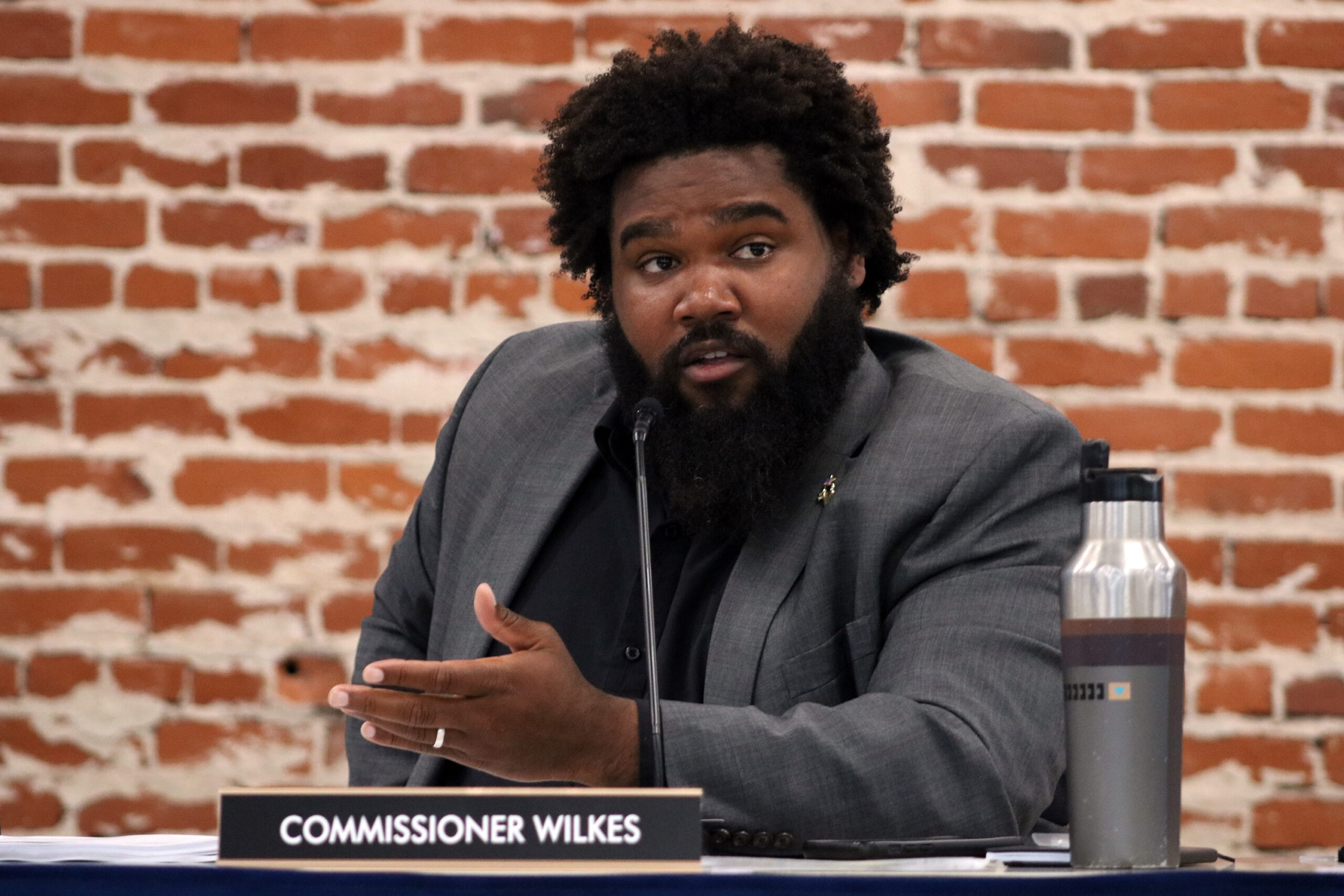 Photo of Commissioner Jevon Wilkes.
