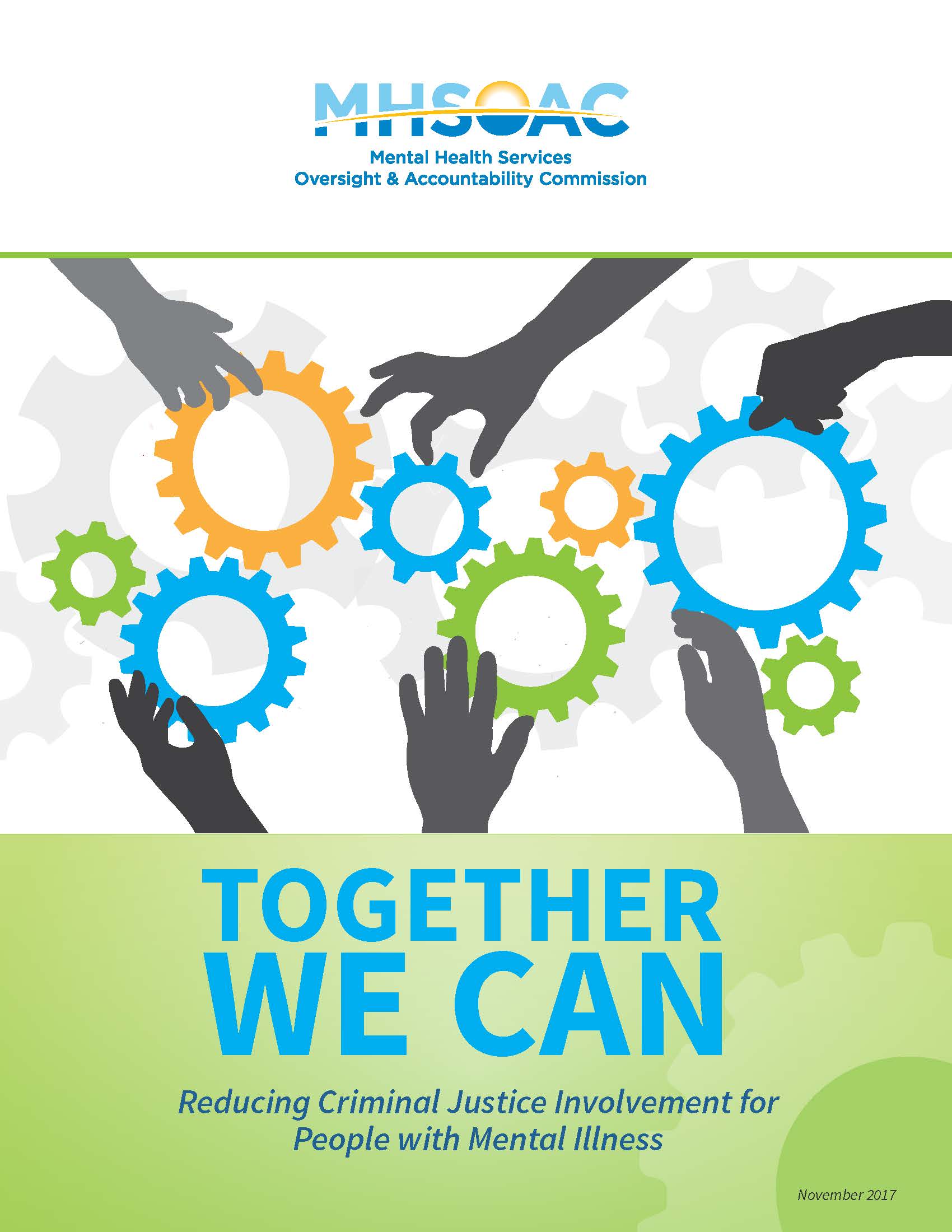 Together We Can - Reducing Criminal Justice Involvement for People with Mental Illness Cover Together We Can - Reducing Criminal Justice Involvement for People with Mental Illness Cover